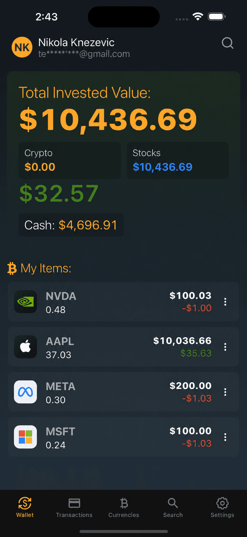 Smart Crypto Bot app preview